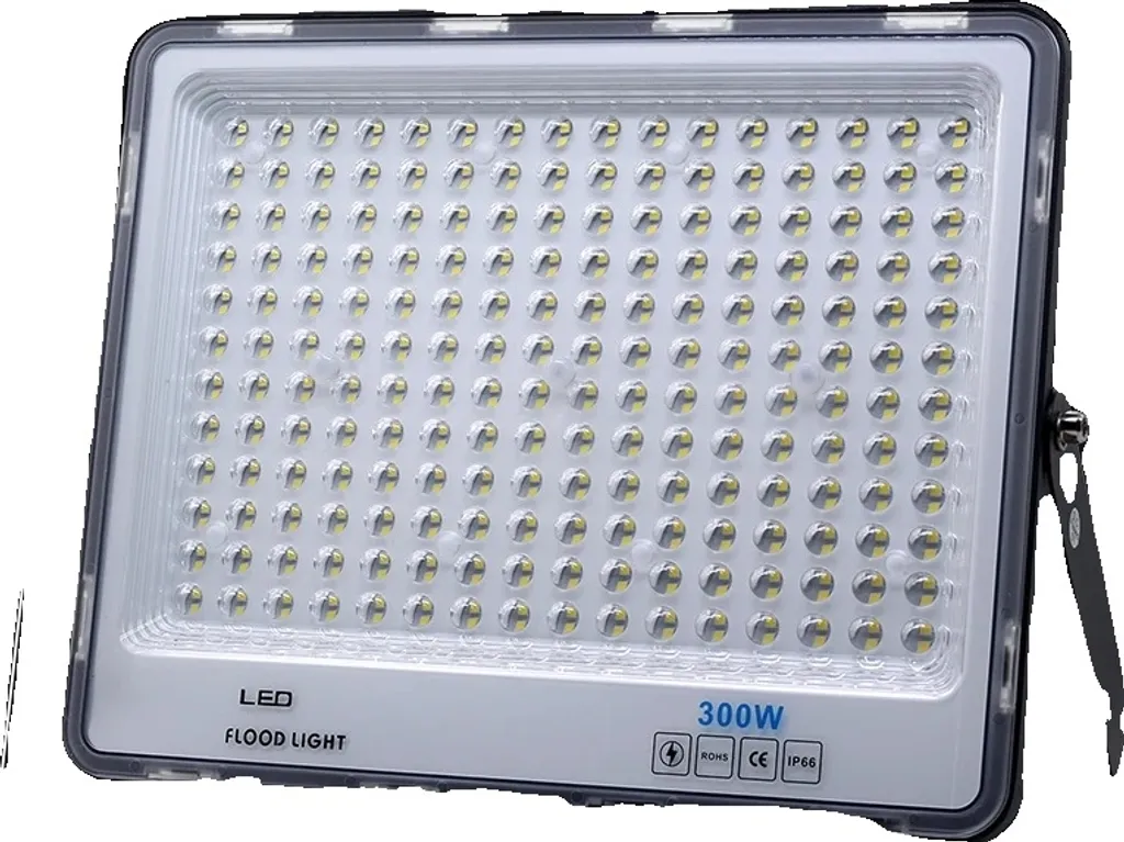 Éclairage extérieur LED 300W étanche IP66 haute luminosité noir mat
