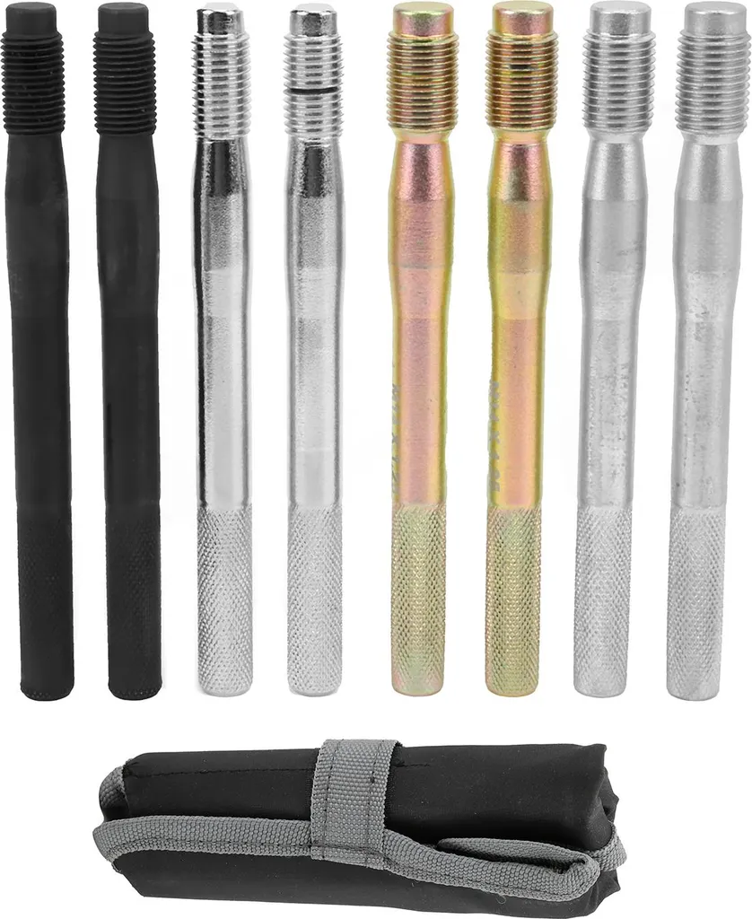 Outil de Centrage de Roue en Alliage d'Acier 8pcs M14 M12 Haute Qualité