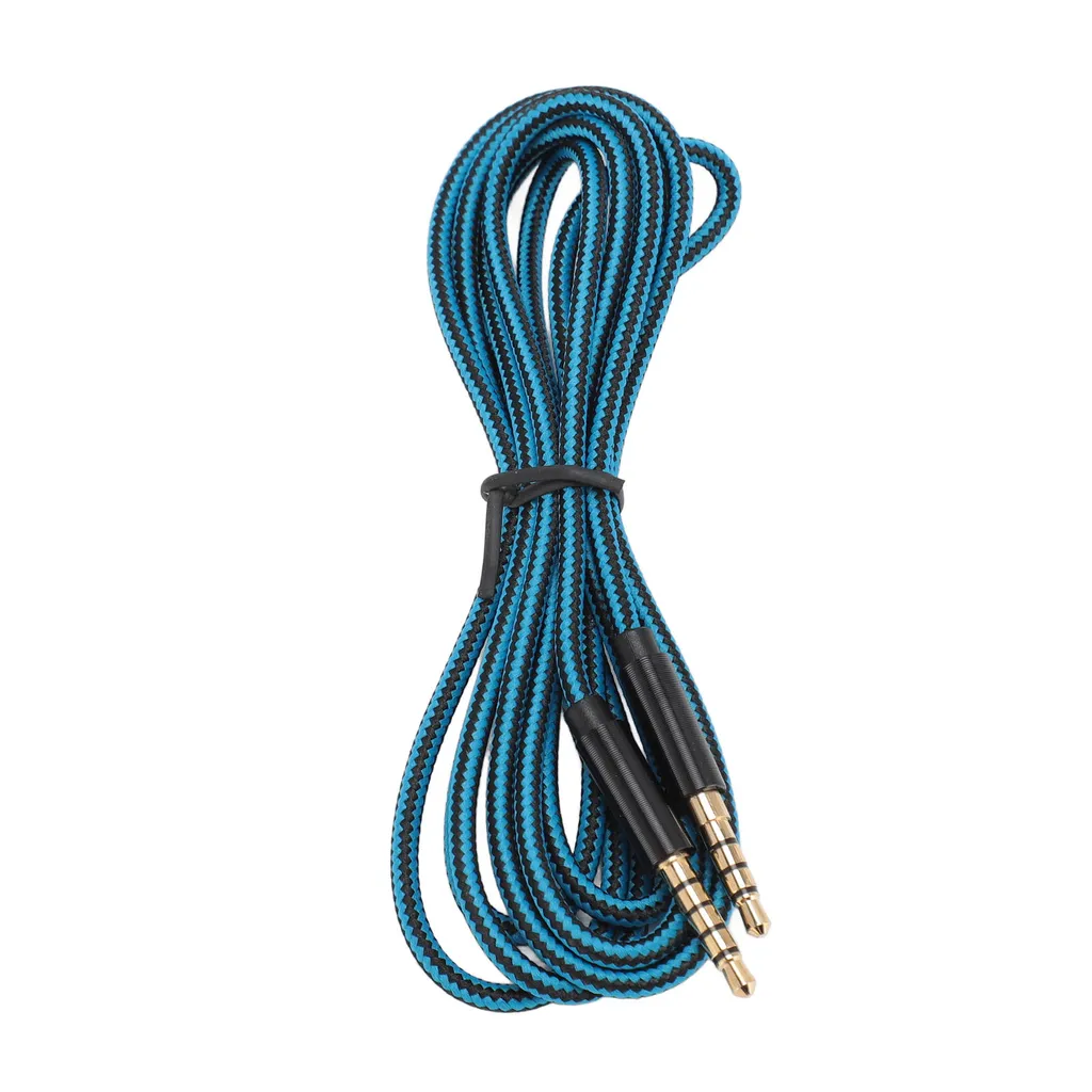 3.cavo da 5 mm con spina a 4 poli, cavo per cuffie da 3,5 mm, cavo per cuffie con spina maschio da 3,5 mm, cavo da 3,5 mm per cuffie Logitech, cavo per cuffie da 3,5 mm per Logitech Astro, cavo con spina maschio a 5 poli da 3,5 mm a 4 poli - 3
