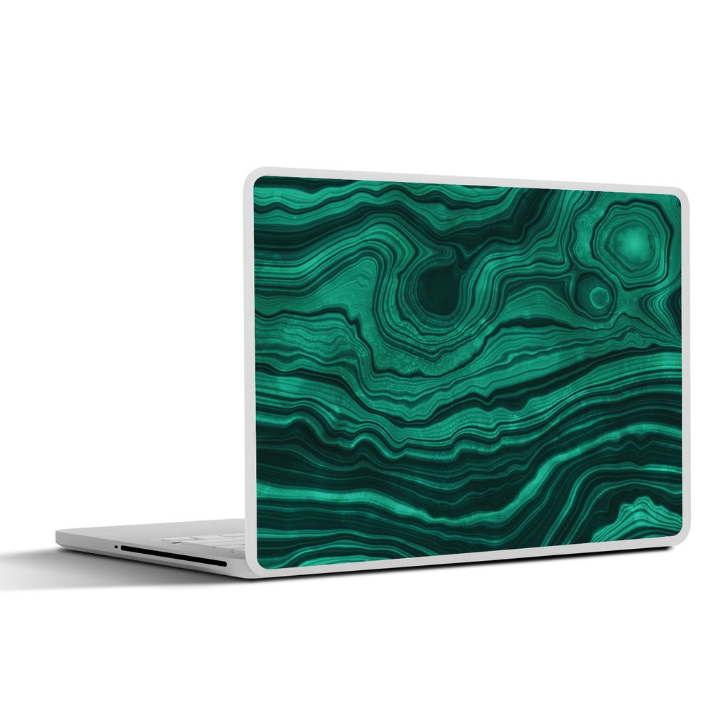 MuchoWow Laptop Aufkleber Sticker Cover Achat - Edelsteine - Geode 36.5x27.5 cm - Laptop-Sticker