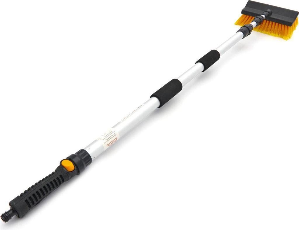 HBM 3 m Teleskop-Waschbürste mit Wasseranschluss Produktbild 