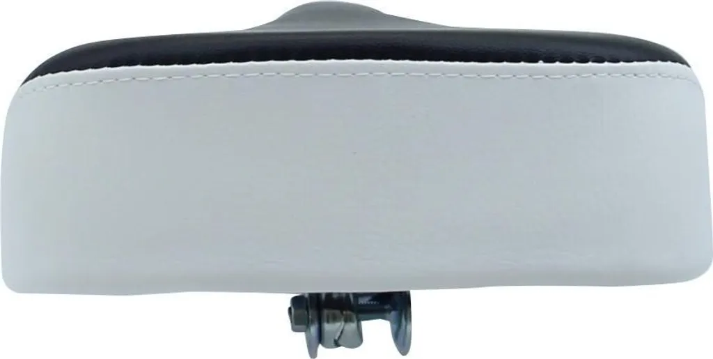 Selle Monark Mokick 22mm design rétro noir blanc haute densité