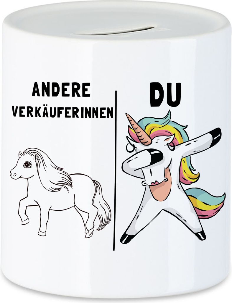 Andere Verkäuferinnen Du Spardose Pferd Einhorn Humor Lustig Unicorn Geschenk Apotheke