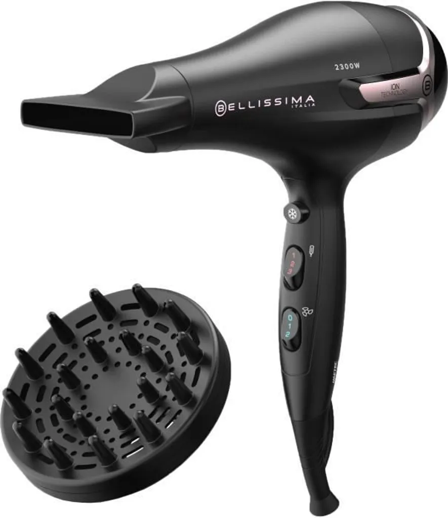 Sèche-cheveux puissant K9 2300 Ion 11523 avec moteur haute performance