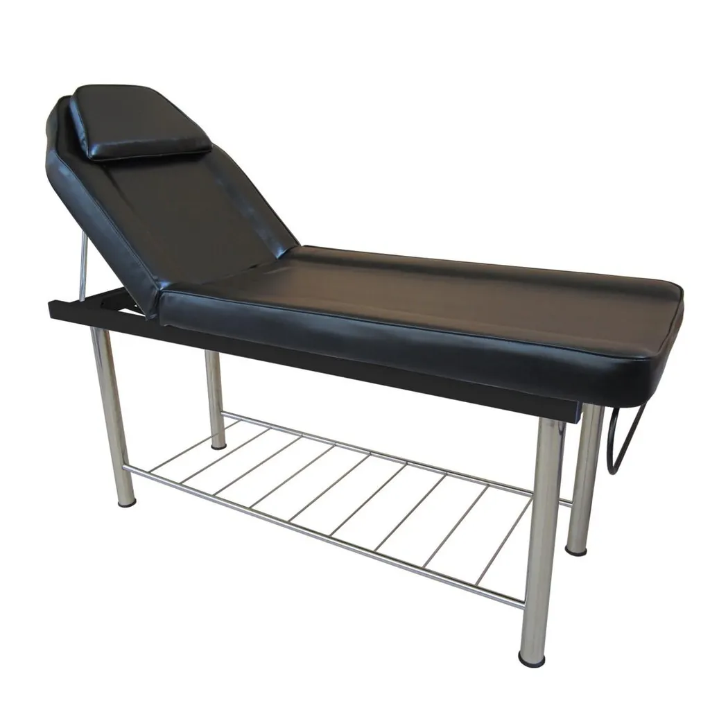 Table de massage stationnaire stable APOLLO Noir - Fini les Secousses