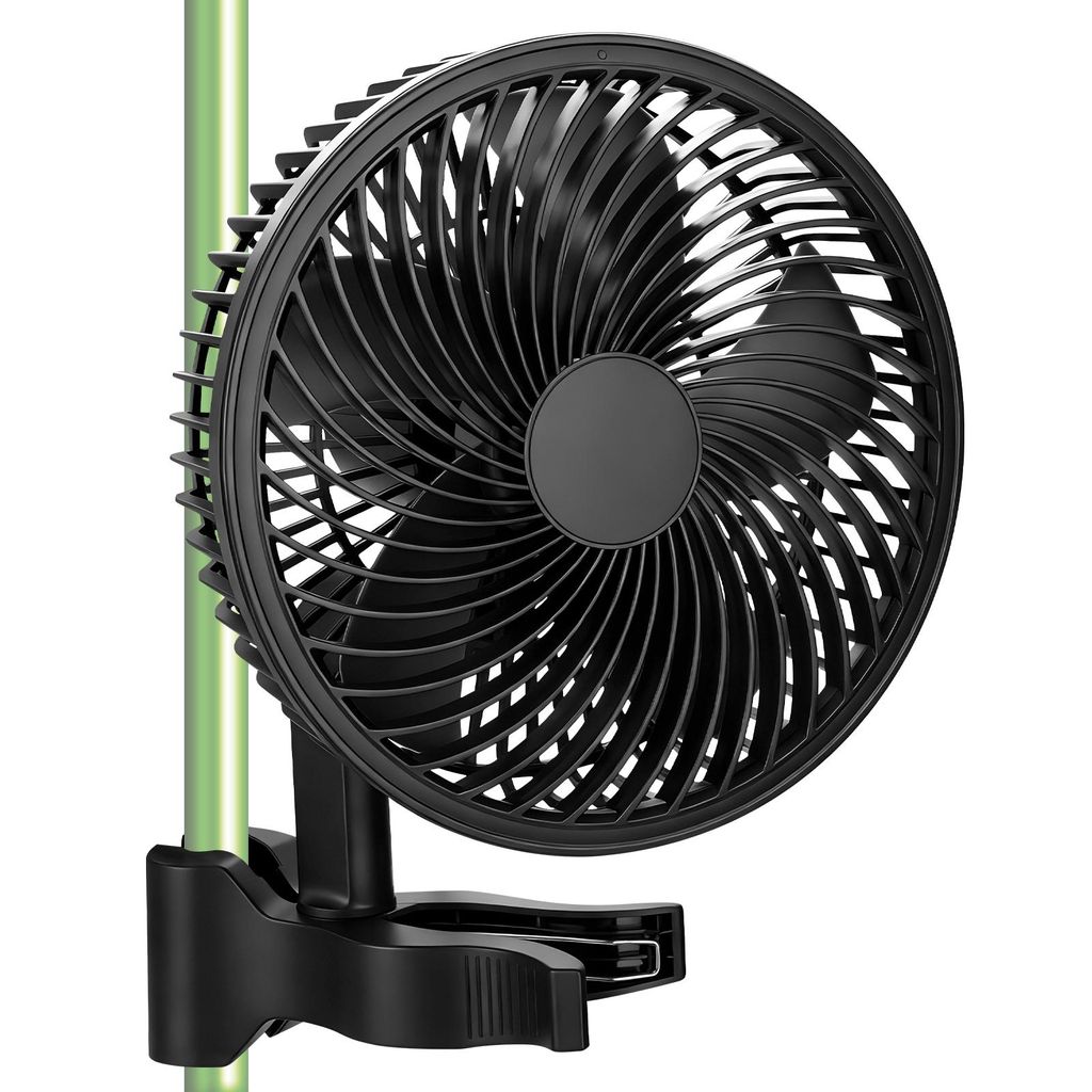 150mm 9W Grow Clip-Ventilator 2000 U/min 320 CFM 28 dB 10 Produktbild 