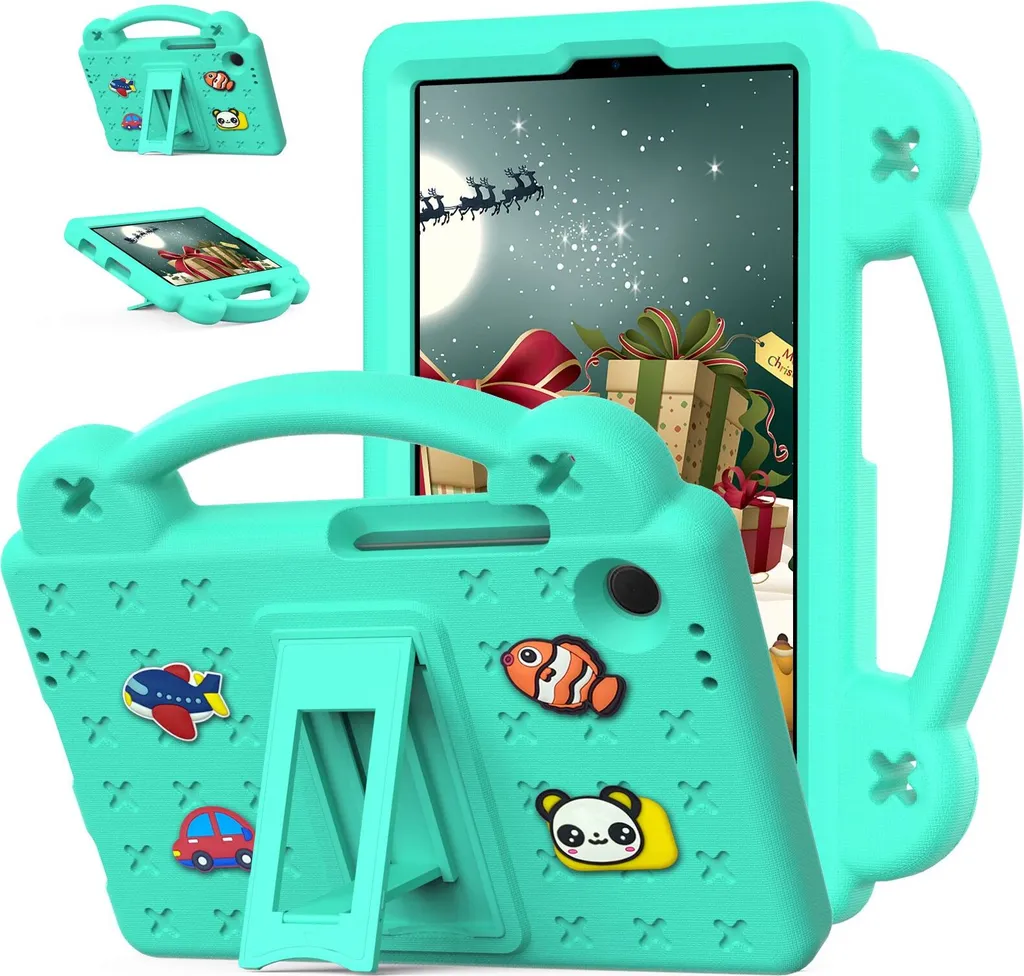 Offerta Cover Samsung Tab A11 8.7 2025 Verde Antiurto con Supporto