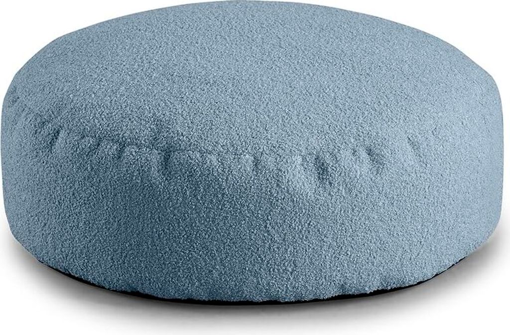 Kinder Sitzsack „MIKI“ - Bequem, Montessori Sitzkissen für Kinderzimmer (Blau, ? 65 cm)