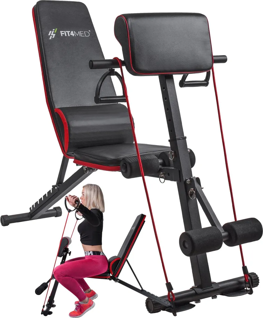 Banc d'exercice Musculation Complet et Pliant pour Gym à Domicile