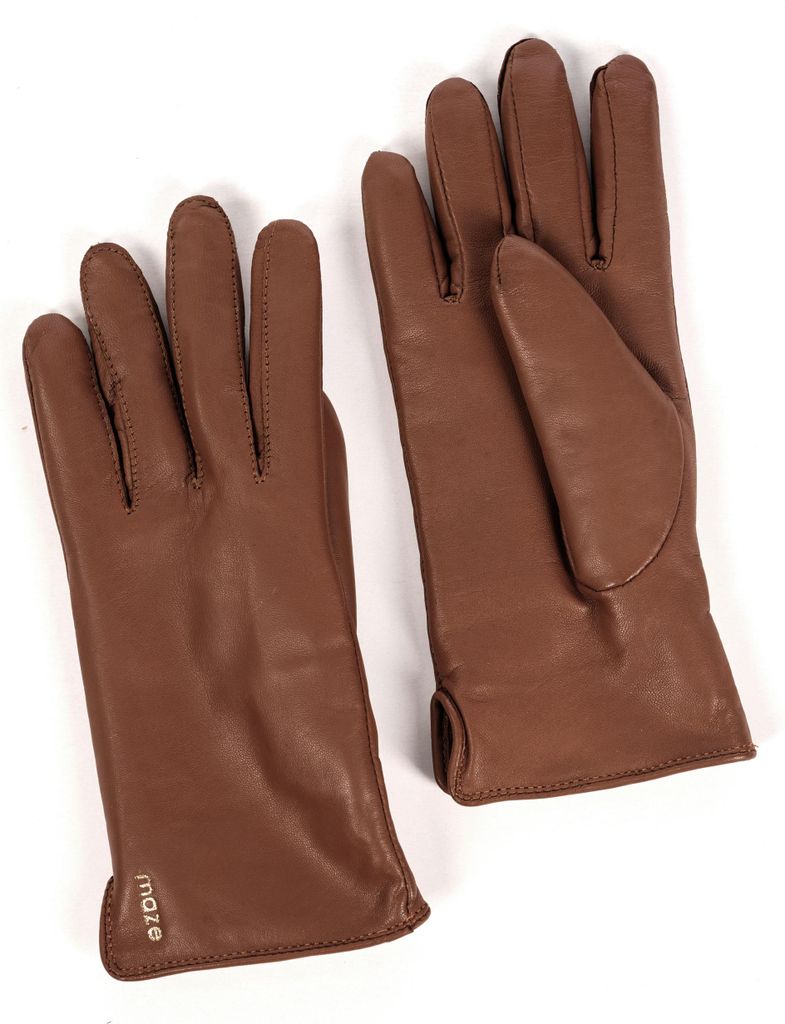 Maze Lederhandschuhe 42024138 Damen caramel M