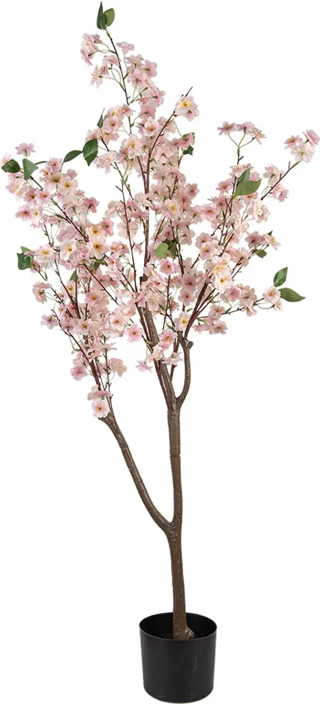 Pianta Artificiale Ciliegio Clayre & Eef 120 cm - Rosa da Arredo