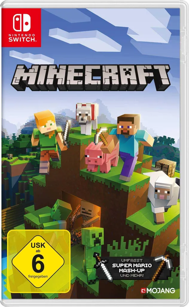 Minecraft Nintendo Switch - Versione Fisica Tedesca (Lingua Italiana)