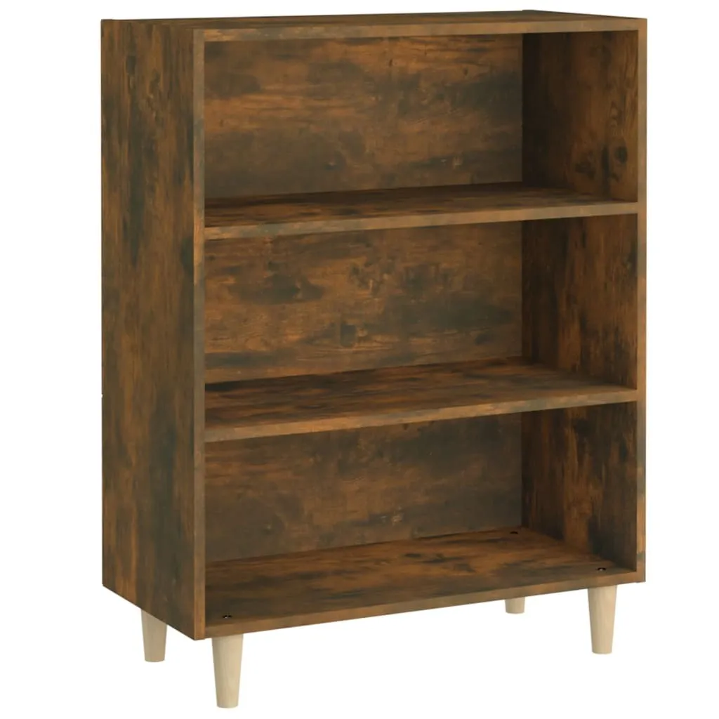 SYFAX Credenza Rovere Fumo 70cm - Mobile Multistrato Moderno Shop