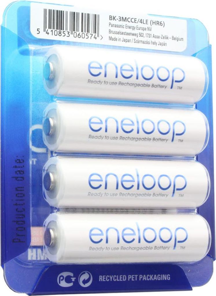 Panasonic eneloop Standard (ehem. Sanyo eneloop Standard) Produktbild 