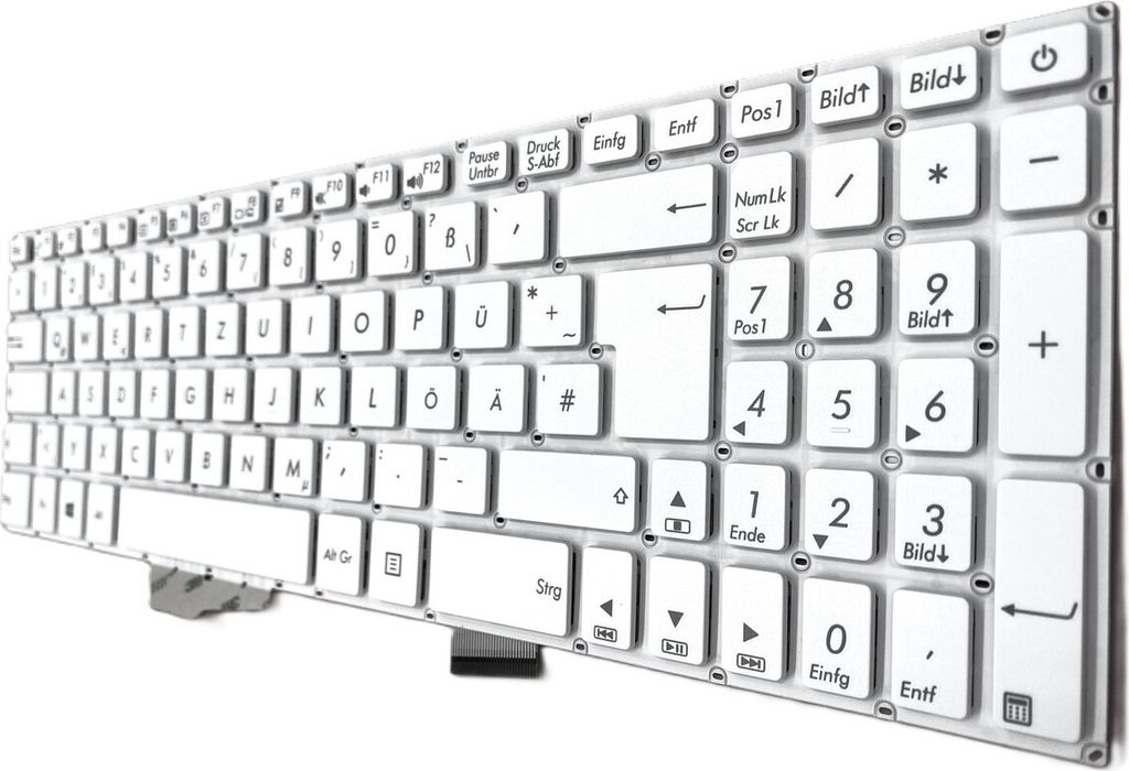 DEUTSCHE-Tastatur Keyboard kompatibel für Asus VivoBook 17 X705UB-GC211T