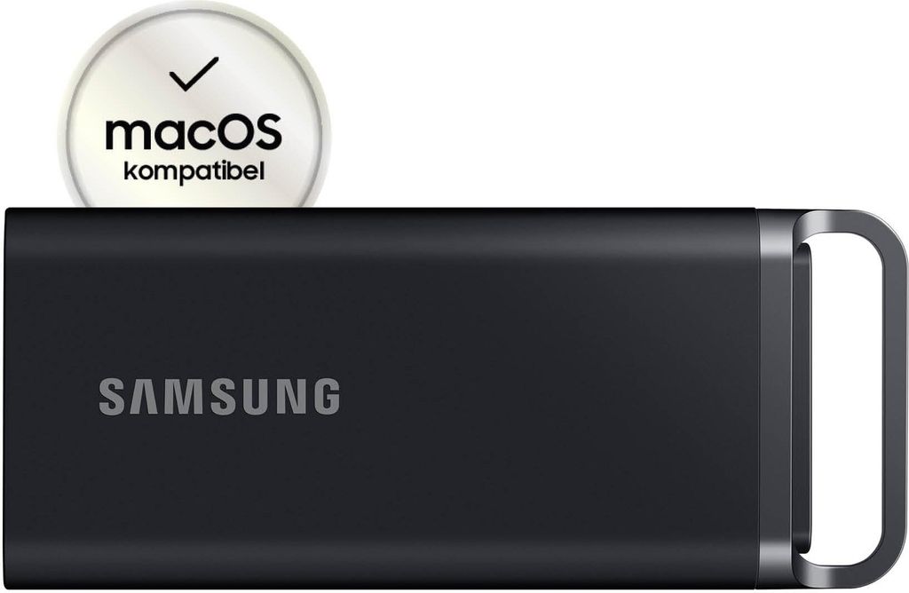 Samsung SSD 8TB Portable T5 EVO USB3.2 Gen.1 Black retail Produktbild 13