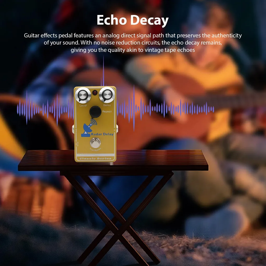 Effet Delay de Guitare avec Echo Optimisé pour Distorsion et Saturation - 12