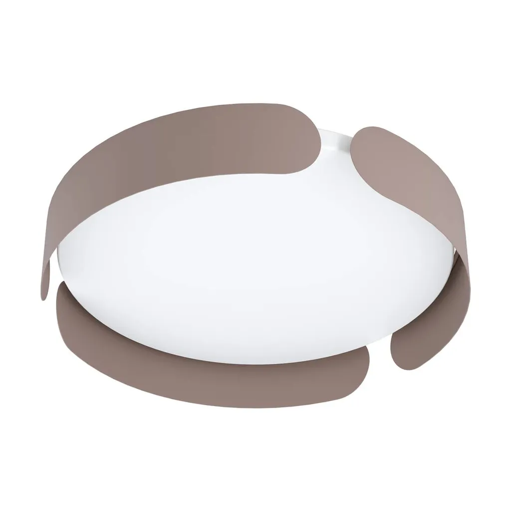 Lampada Soffitto Eglo Valcasotto 99623 | LED 24W Design Moderno Moka