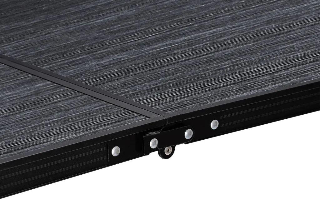 Table de Camping Pliante 120x60 cm avec Tabourets Set de Randonnée