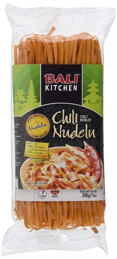Bali Kitchen Chili Nudeln aus Weizenmehl aus Indonesien Produktbild 