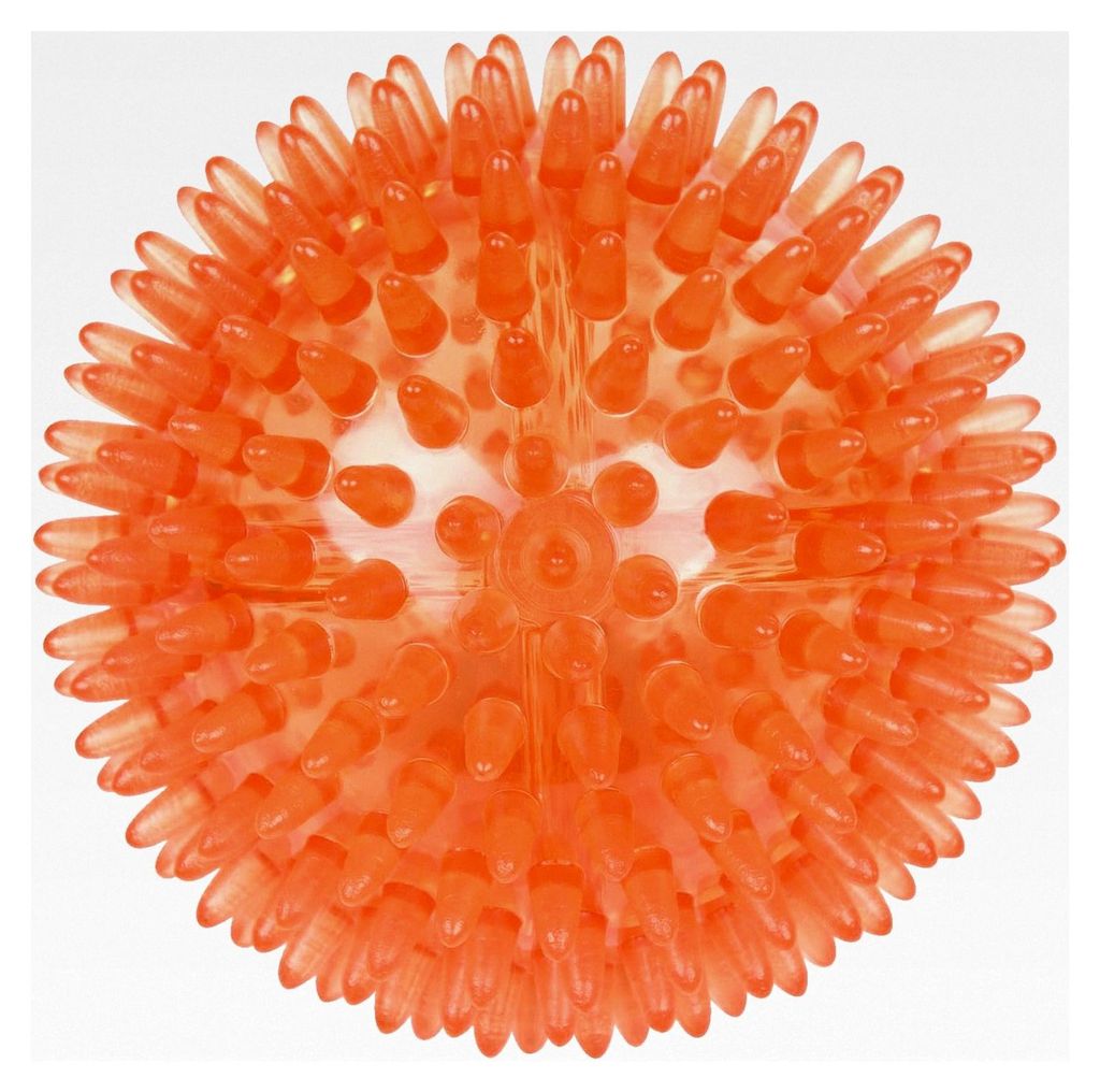Igelball Hart | Massageball mit festen Noppen für Hand- und Faszienmassage | 1 Stück | PVC Material Ø 8 cm für Therapie, Gymnastik, Entspannung...