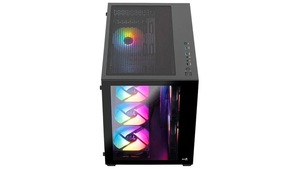 Boîtier Gamer Micro-ATX Aerocool Dryft Mini pour Setup PC Gaming - 3