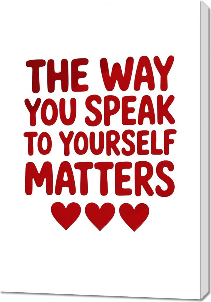Bild 70x100cm Motivations-Affirmation Retro Vintage für das Wohnzimmer The Way