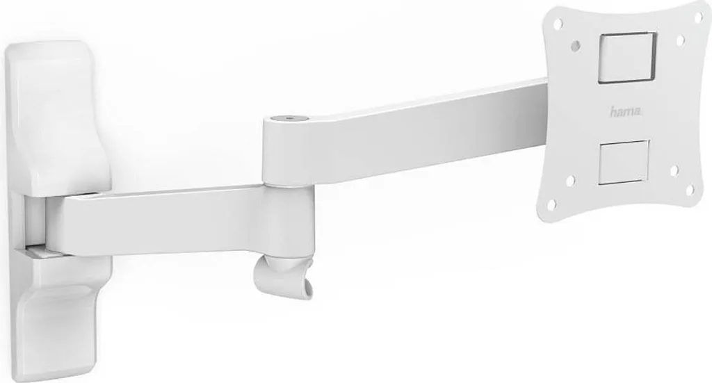Support TV mural orientable 180° pour écran LCD LED de 10 à 26 pouces