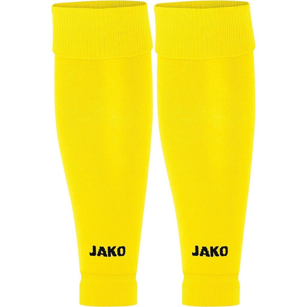 Jako Chaussettes De Football Footless Hommes - Citron  | Image du produit 