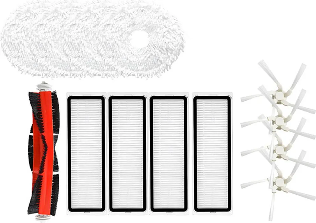 INF Kit d'accessoires pour robot aspirateur - Ensemble complet 12 pièces