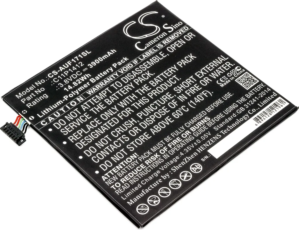 Sostituzione Batteria Asus Fonepad 7 | TECHTEK 3900mAh Compatibile