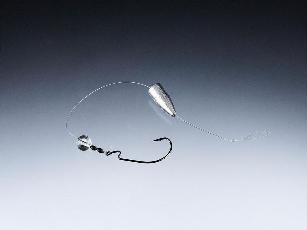 Balzer Shirasu Texas Rig 3/0 Inhalt 1 Stück 25cm