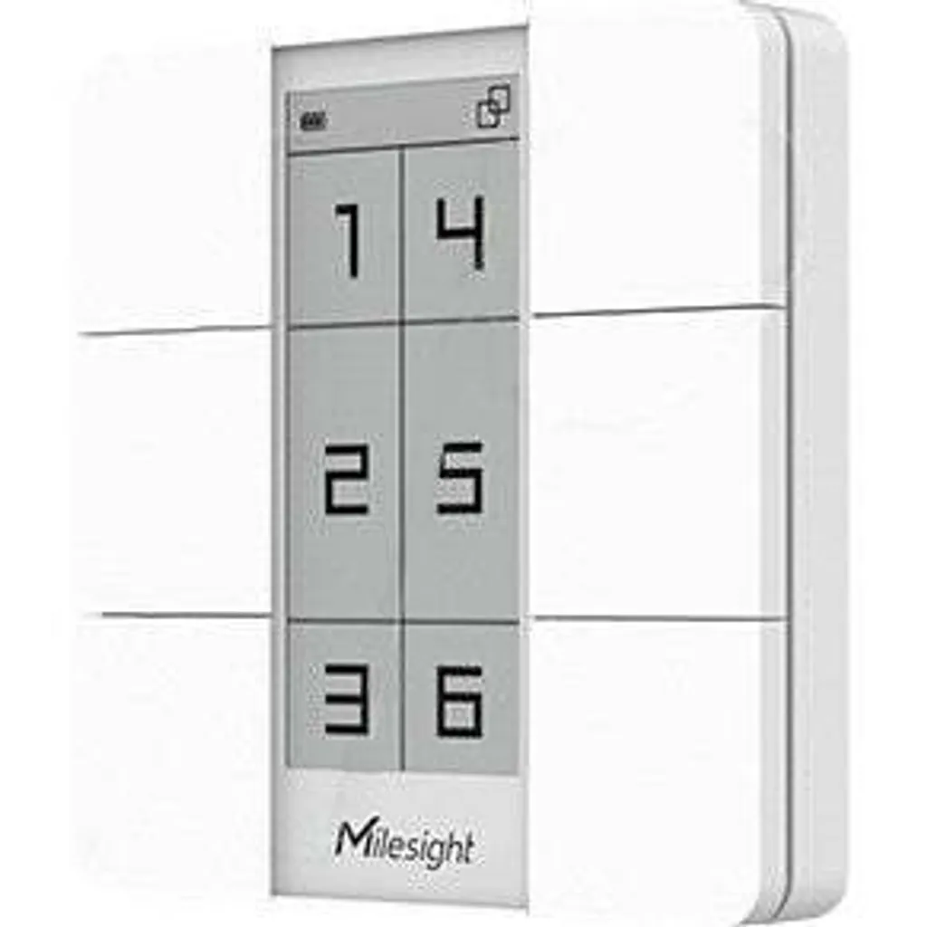 Soluzione CoWork: Milesight WS156 Smart Scene Panel LoRaWAN E-ink Display