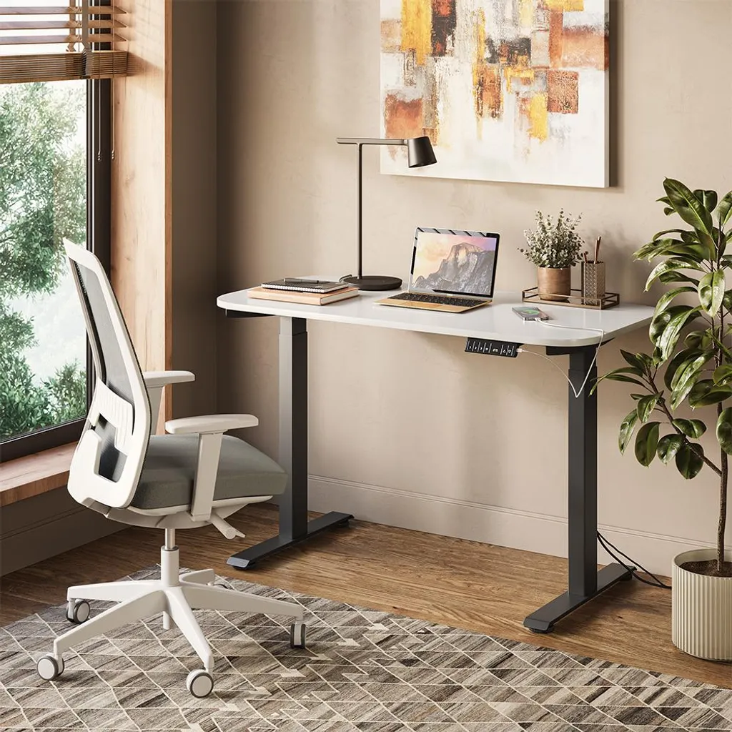 Bureau Vicco Elevate 120x60 cm 2 Moteurs : Fini le Mal de Dos au Travail