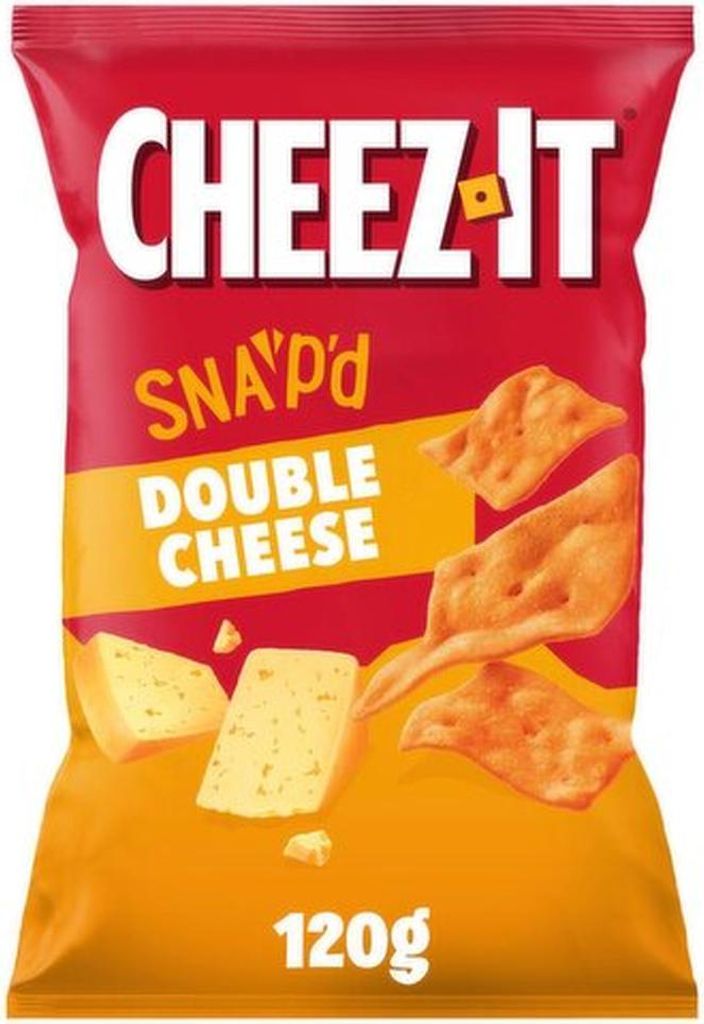 Cheez-It Double Cheese Crispy Bread dünne Snacks Packung Produktbild 