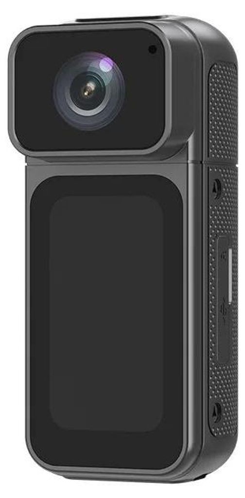 HD Sportkamera - Mini Action Cam - 1080p 60 fps Bildstabilisierung - magnetische Halsklemme - 3,7 cm Display - Bewegungserkennung - 32GB Speicher -...