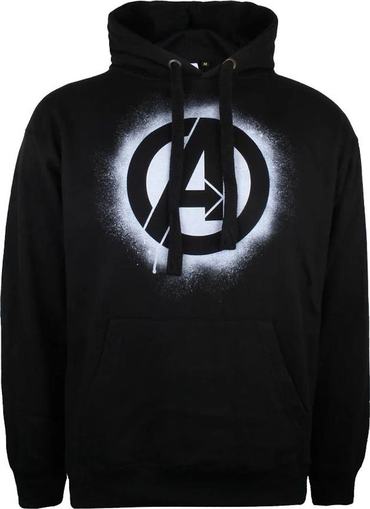 Avengers - Kapuzenpullover für Herren TV296 (XL) (Schwarz)