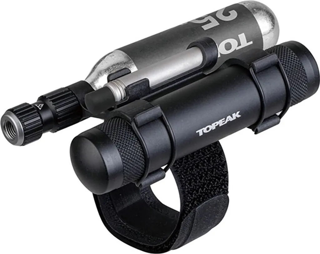 Cartouche CO2 Topeak Tubipod Max 25g - Idéal pour Pneu Tubeless VTT
