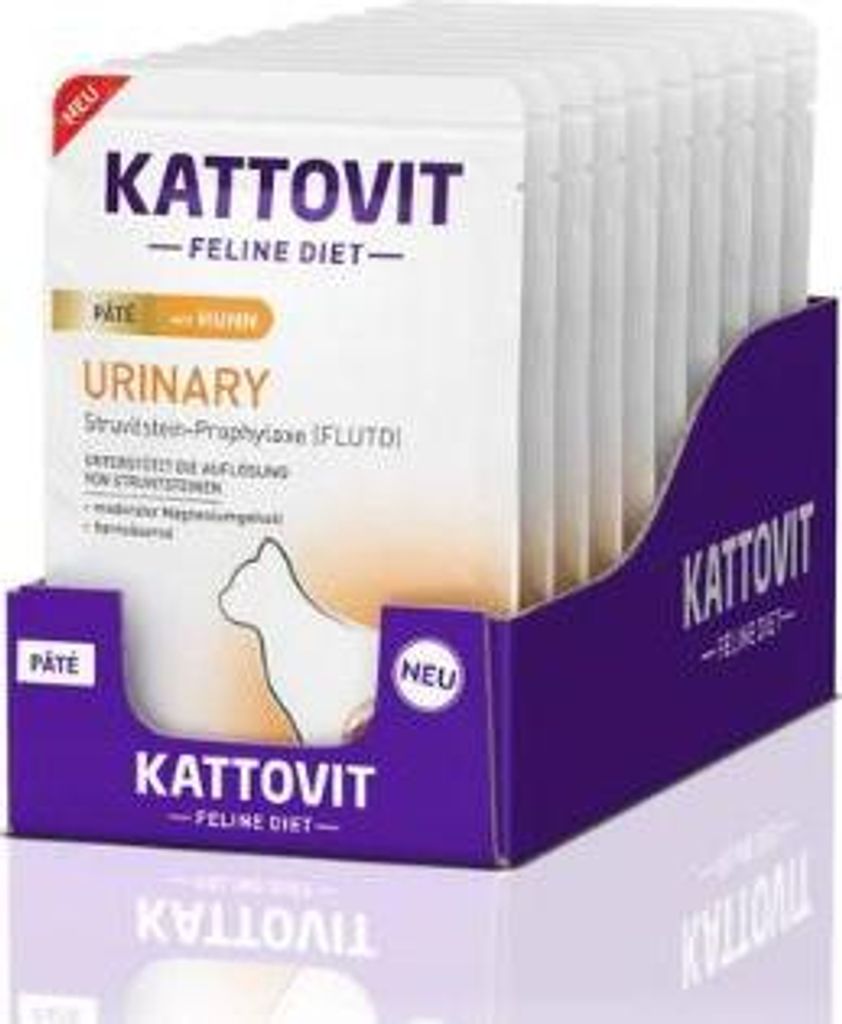 Kattovit PB Feline Urinary Pate mit Huhn 85g