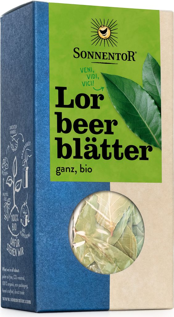 Sonnentor Lorbeerblätter , Flockengewürze, 10 g, Produktbild 