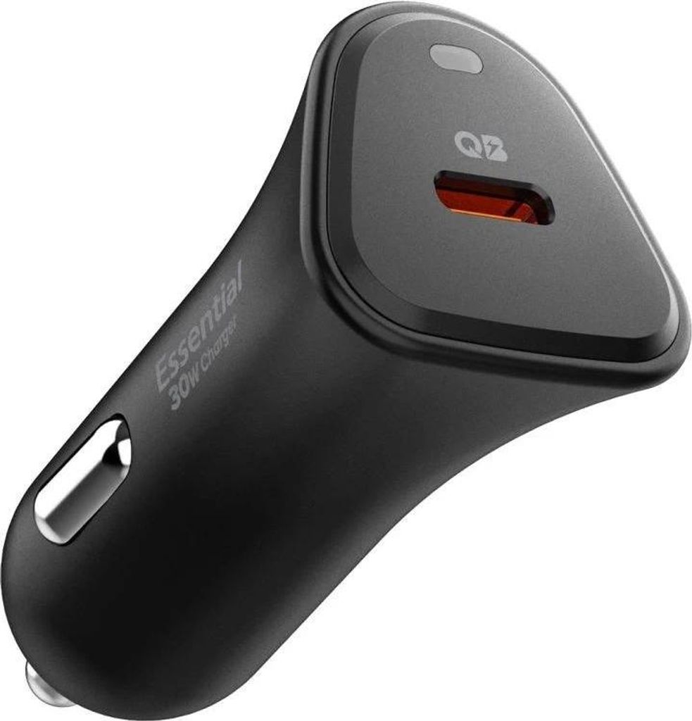 Spigen EV301, Auto, Zigarettenanzünder, Schwarz