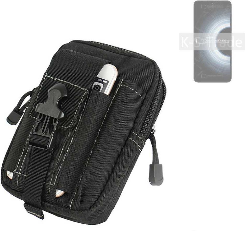 K-S-Trade Gürtel Tasche kompatibel mit Xiaomi Redmi K50 Ultra Gürteltasche Holster Schutz Hülle Handy Hülle Smartphone outdoor Handy-Hülle