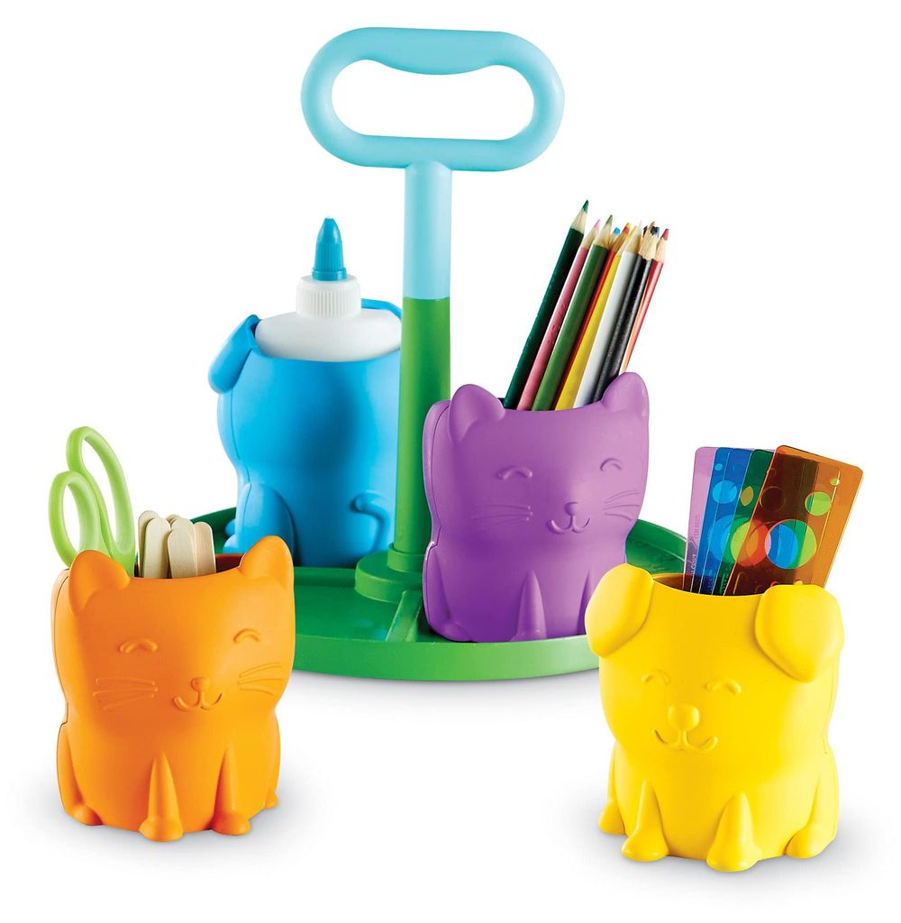 Stiftehalter „Lieblingstiere“, Stauraum für Mal- und Bastelmaterialien, Stiftehalter zum Aufräumen im Kinderzimmer, Aufräumen im Klassenzimmer