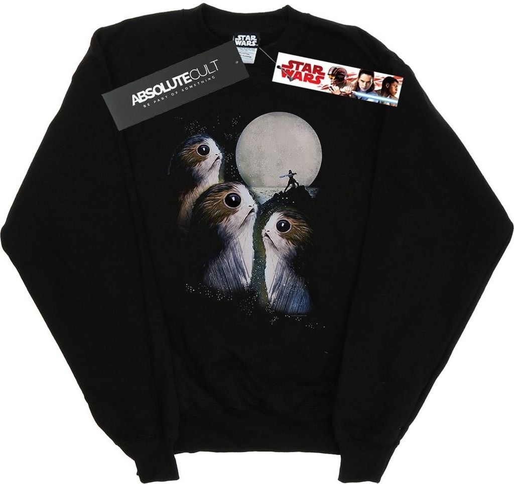 Star Wars - "The Last Jedi" Sweatshirt für Herren BI46291 (M) (Schwarz)