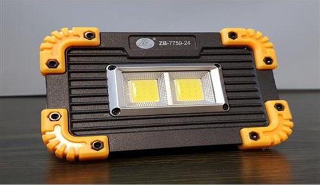 COB LED Arbeitsleuchte Aufladbar Baustrahler Fluter Campinglampe Flutlicht ZB77