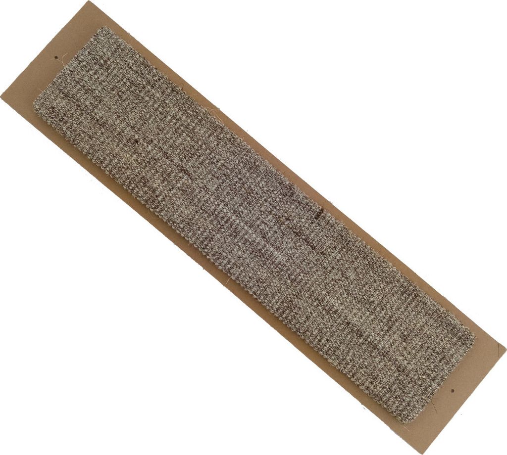 Dehner Katzen-Kratzbrett Foxy, ca. 17 x 70 cm, Naturmaterial, braun