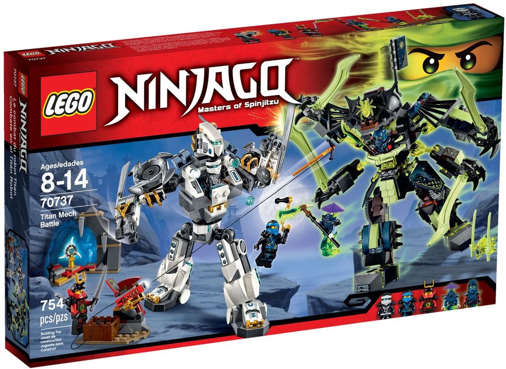 Lego 70737 Ninjago - Titanroboter gegen Mech-enste