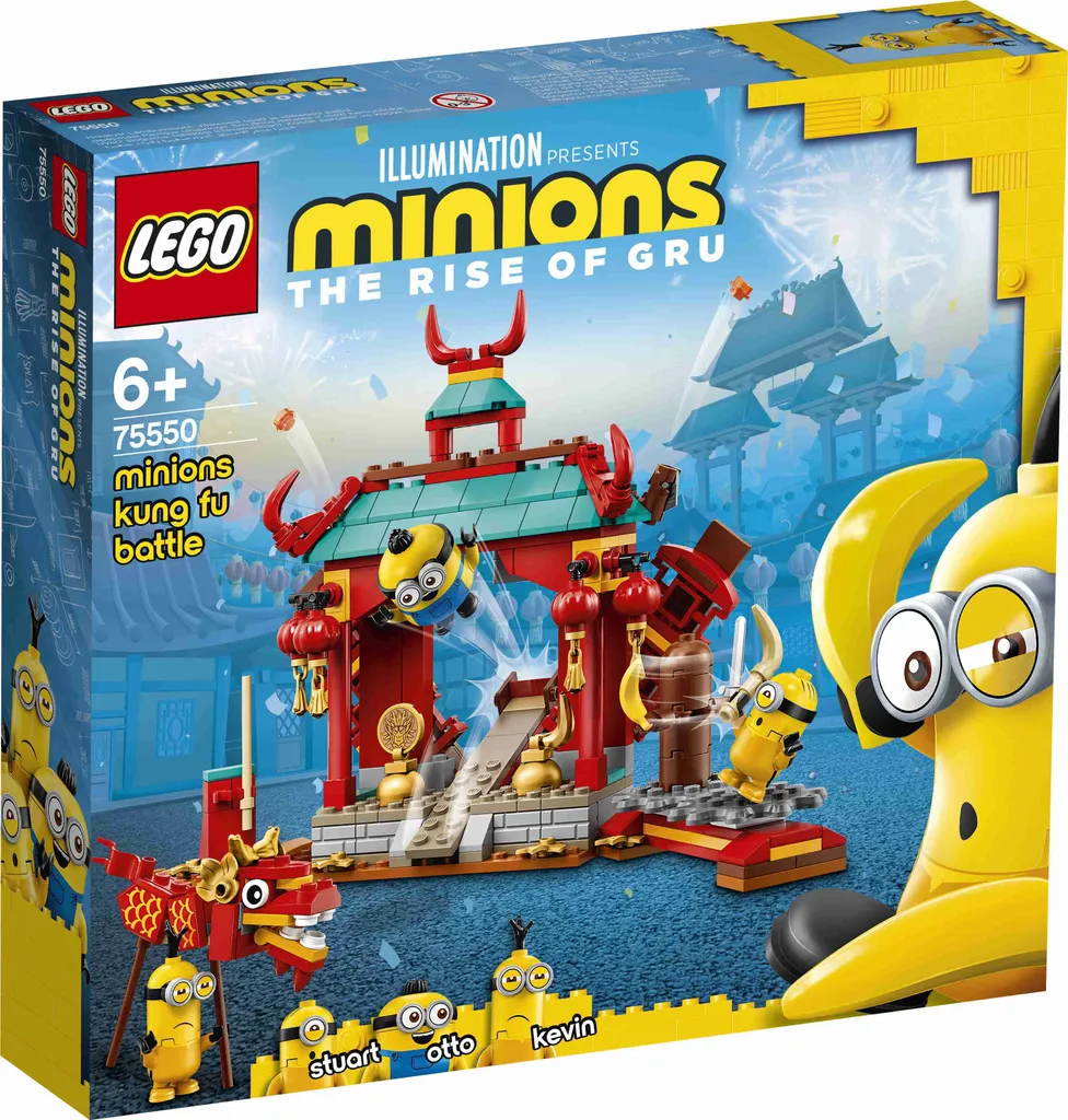 LEGO Minions 75550 La Bataille du Kung-fu pour les fans de Minions