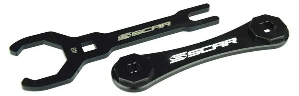 Clé pour réglage et vidange de fourche KYB Ø 49 mm 8 pans par SCAR