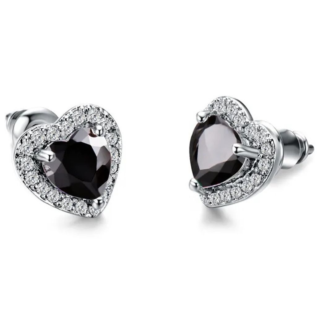 HE-28363 Ohrringe - Schwarz KP28363